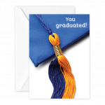 You graduated!