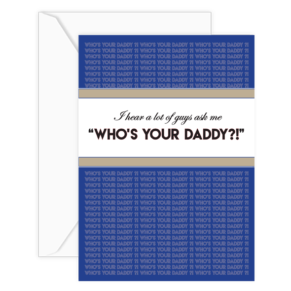 who’s your daddy w:envelope