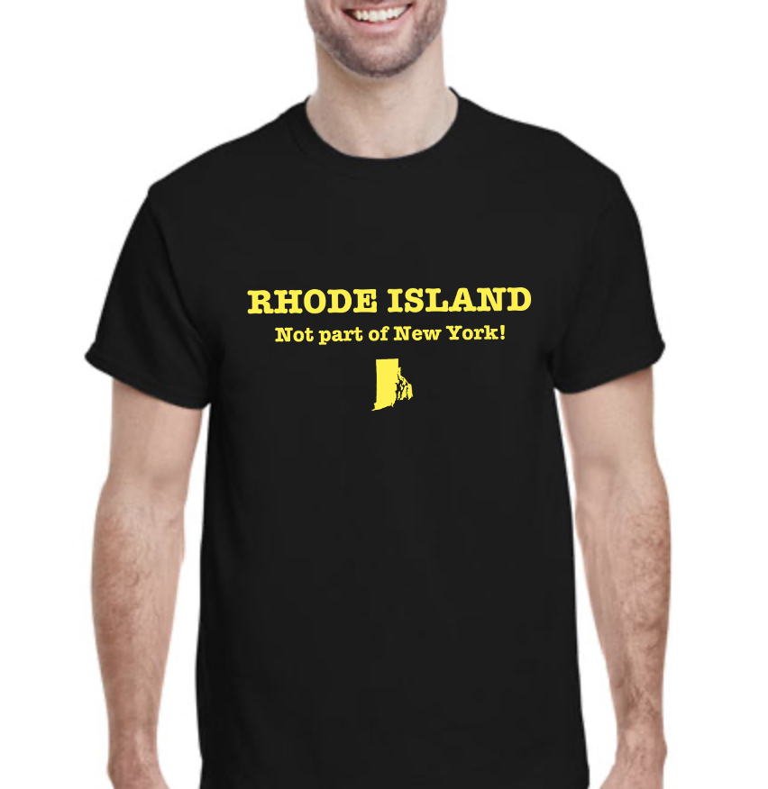 RHODE ISLAND: Not part of New York! – shirt