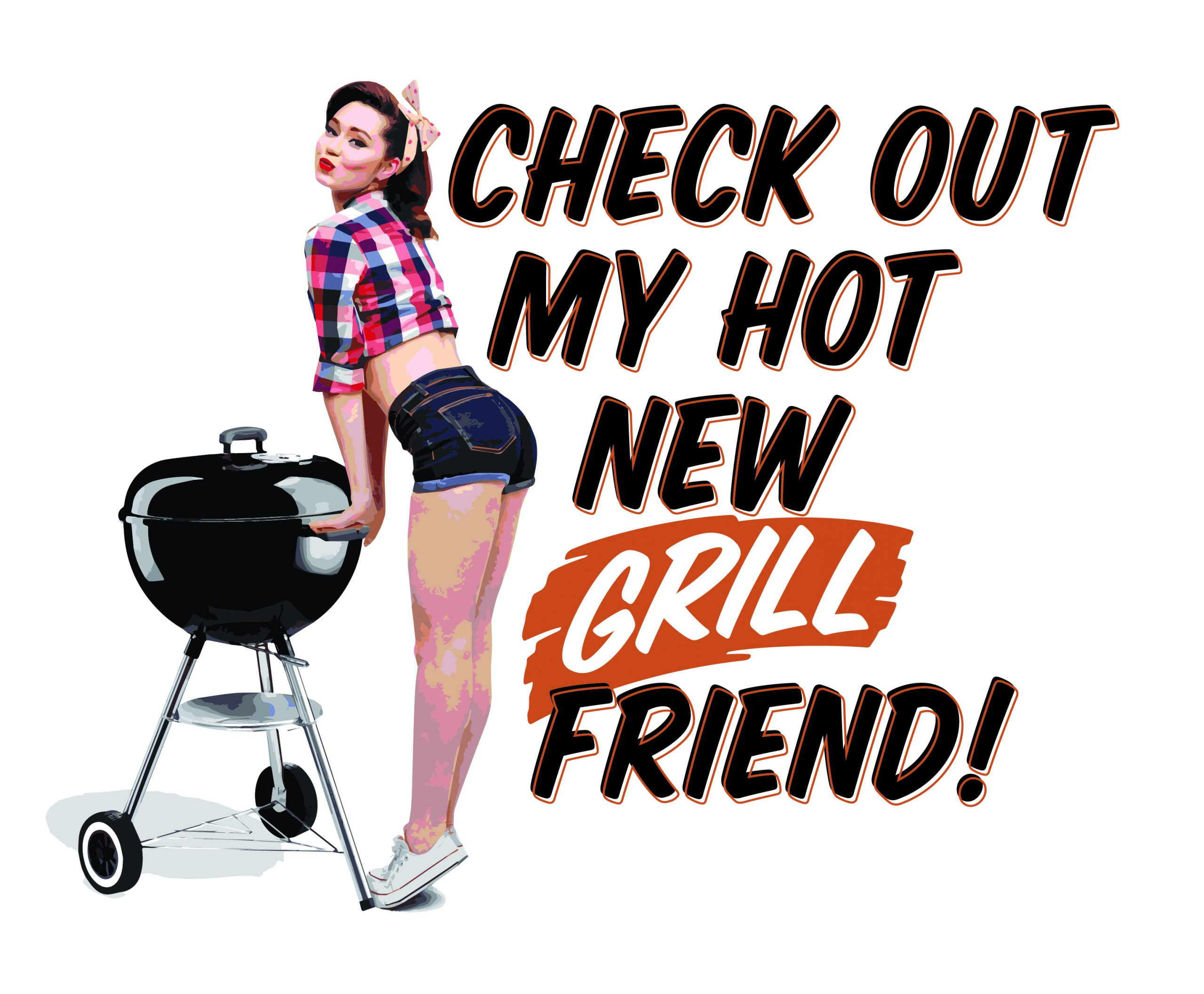 Check Out My Hot New Grill Friend! – apron