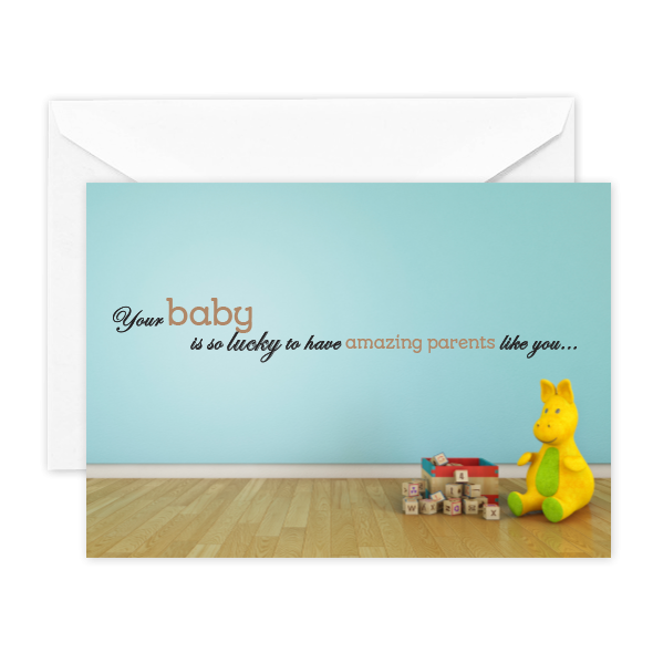 Your baby is so lucky to have amazing parents like you…