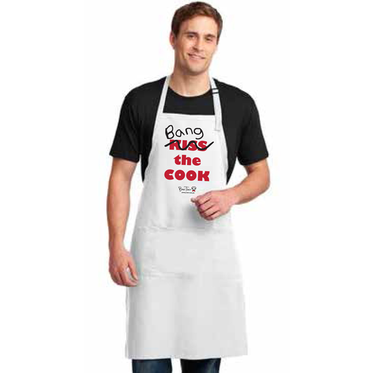 Kiss…er…Bang the Cook – apron