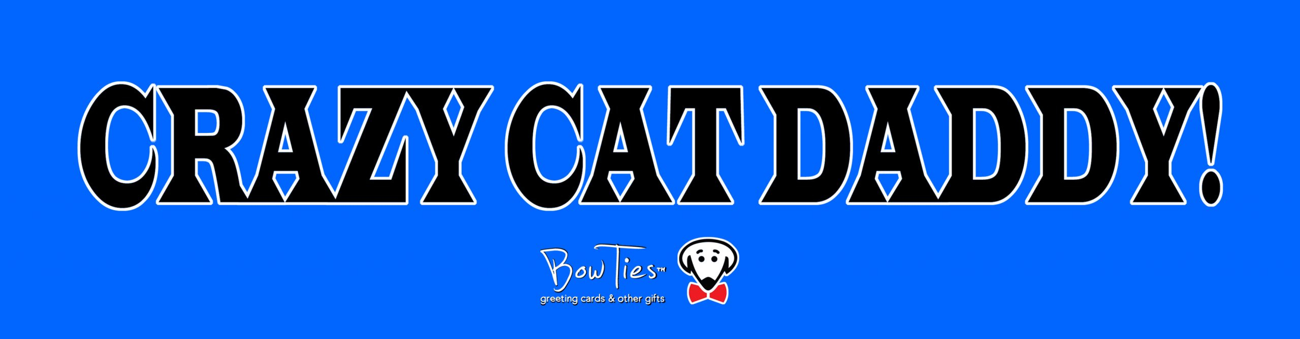 Crazy Cat Daddy – sticker