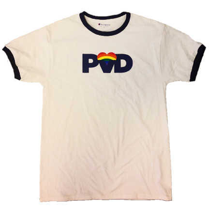 PVD (w/rainbow heart) t-shirt